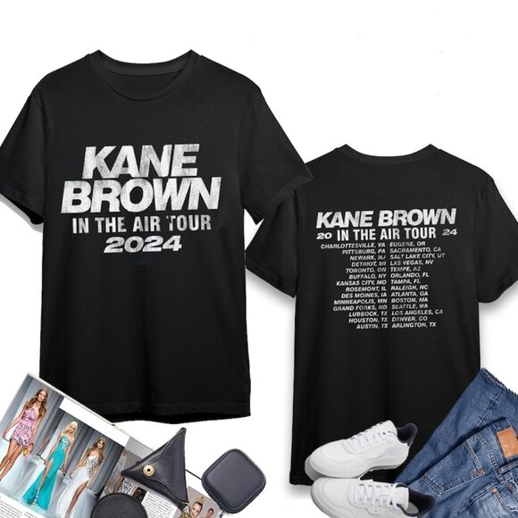 Kane Brown In The Air Tour 2024 Country Music Singer Fan Graphic 2-Sided 79 - Picture 1 of 6
